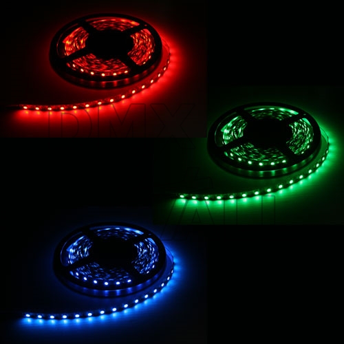 LED-Stripe RGB 12V 5m 60WS